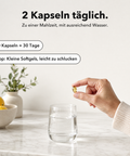 Omega 3: 2 Kapseln täglich